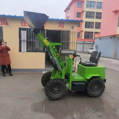 養殖場小型四驅電動鏟車 超微型小鏟車  廠家報價