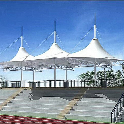 操場膜結構看臺