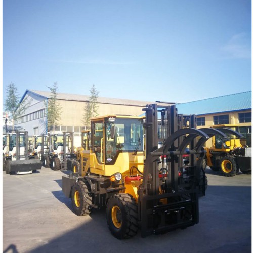 叉鏟兩用車  泥石路叉車 越叉車 高品質