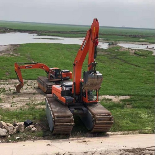 水陸挖機租賃