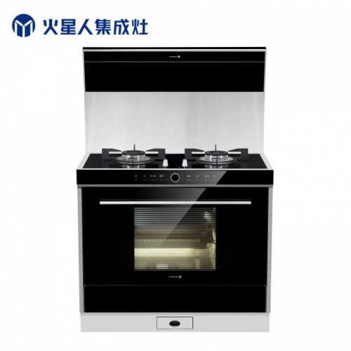 蒸箱集成灶  一體式無(wú)油煙機(jī)