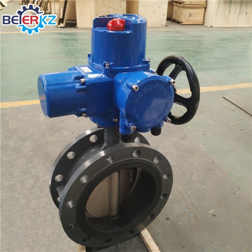 廠家直銷電動蝶閥 D941X軟密封蝶閥 智能開關防爆型蝶閥