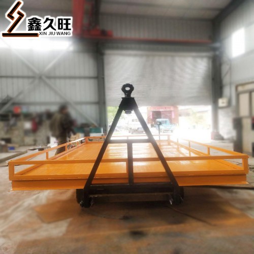 廠區車間運輸平板拖車  山東廠家