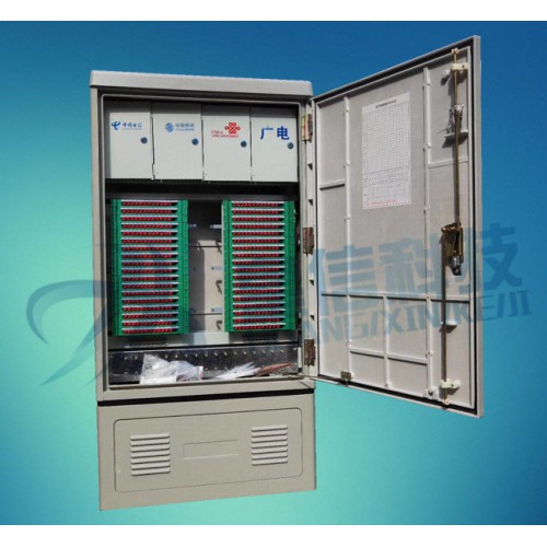 864芯四網(wǎng)合一光纜交接箱