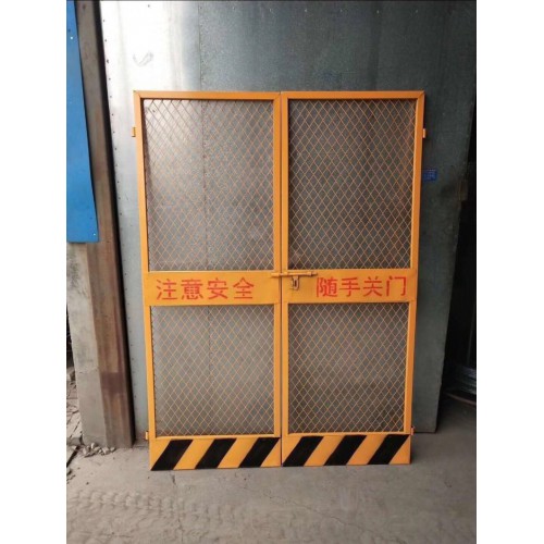 工地樓層施工電梯門(mén) 地基臨邊防護(hù)欄 臨邊井口安全防護(hù)圍欄