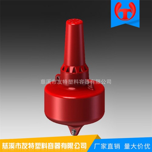 航標浮標廠家 帶太陽能燈滾塑浮標 一體成型浮標