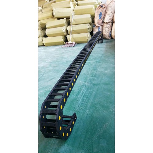 機床穿線尼龍塑料拖鏈 尼龍拖鏈廠家 半封閉尼龍拖鏈可打開