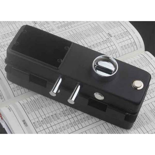 免開(kāi)孔玻璃門(mén)指紋密碼鎖