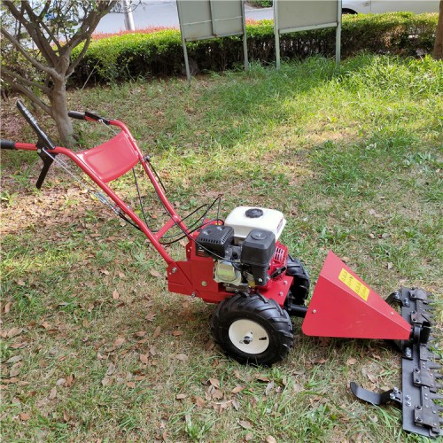 自走式草坪機 手扶自走式草坪修剪機 城市綠化剪草機