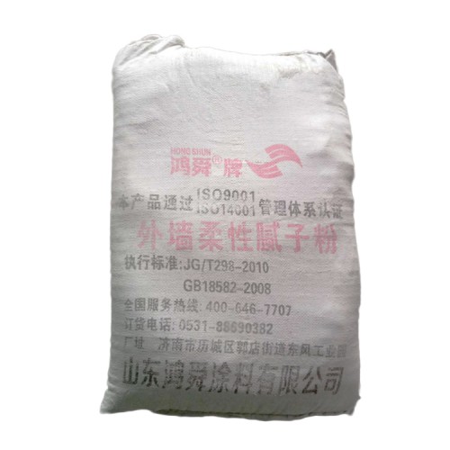 外墻柔性膩子 濟(jì)南鴻舜膩子粉廠家
