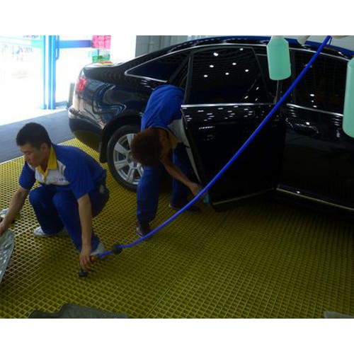 玻璃鋼格柵 洗車店地面網(wǎng)格板 蓋板格柵 十字格格柵