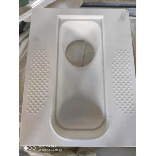 黑龍江一體專用大口徑玻璃鋼蹲便器