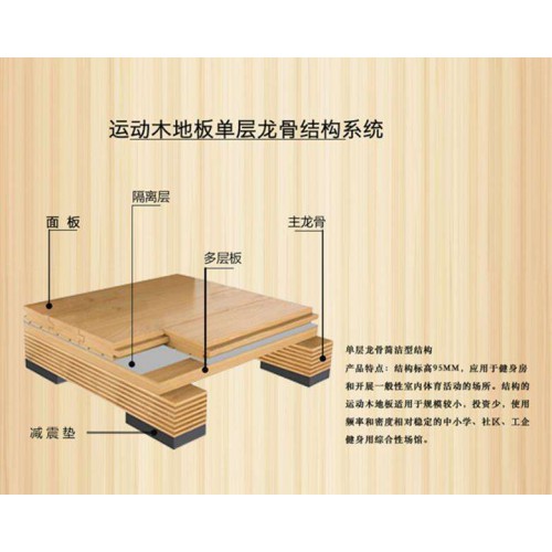 體育館專(zhuān)用楓木運(yùn)動(dòng)地板