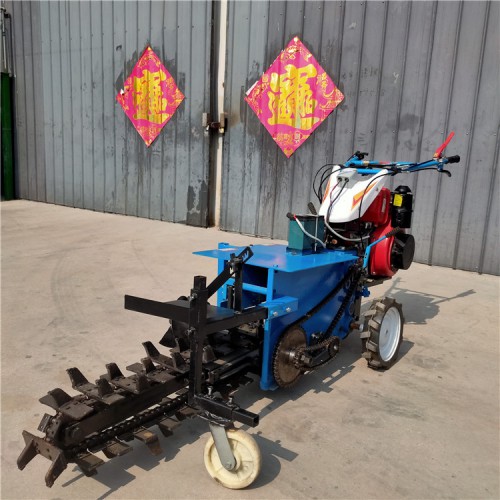 開溝機 光纜埋線開溝機 自走式鏈條開溝機