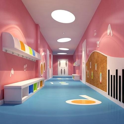 學校卡通PVC地膠 幼兒園兒童卡通地板膠