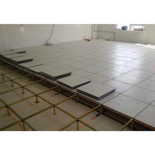 全鋼防靜電地板上接地裝置銅帶的鋪設