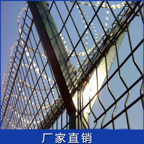 Y型立柱護欄網(wǎng) 機場圍界隔離網(wǎng)