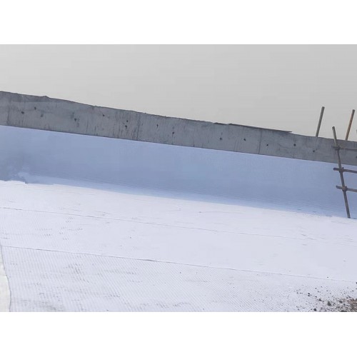 14高分子防護排水異型片自粘土工布