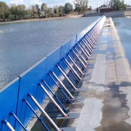 海鷹 合金鋼板液壓壩 自動液壓升降壩 結構緊湊 運行平穩