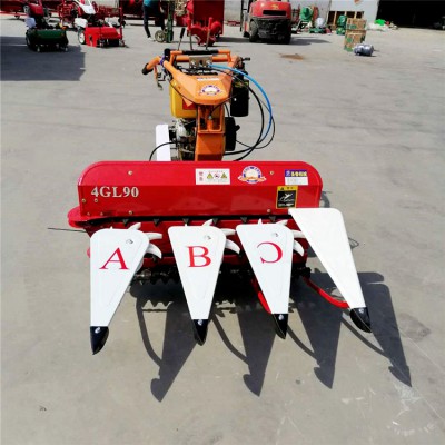 多功能割曬機(jī) 艾草稻谷割倒機(jī) 90寬幅辣椒收割機(jī)