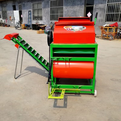 摘花生機(jī) 干濕兩用自動裝袋花生摘果機(jī)廠家