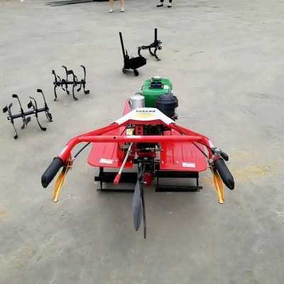 新型微耕機(jī) 手推式小型松土機(jī) 微型除草松土機(jī)