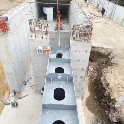 海鷹 橫梁式一字門 大型一字鋼閘門 構造牢固 啟閉靈活