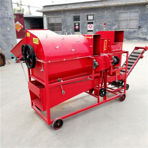 摘鮮花生機(jī) 柴油機(jī)帶動(dòng)花生秧果分離機(jī)