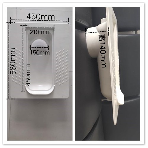 黑龍江一體專用大口徑蹲便器