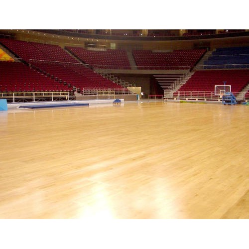 中山雙層龍骨橡木運(yùn)動木地板加工