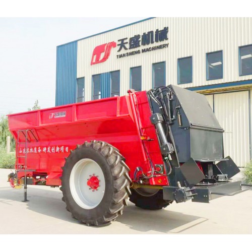 車帶農家肥揚糞機，有機肥撒肥機廠家，黑龍江撒糞車