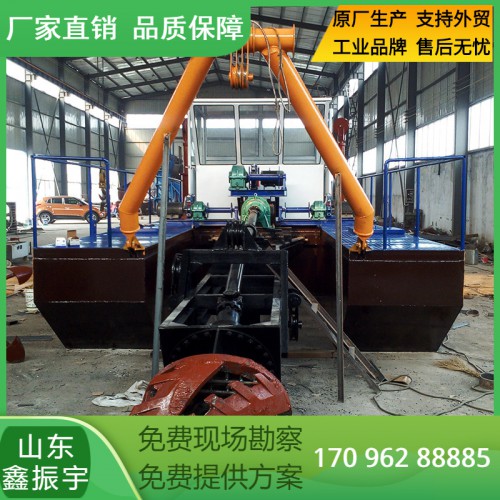 河道清淤挖泥船型號水庫清淤挖泥船廠家大型絞吸式挖泥船設備