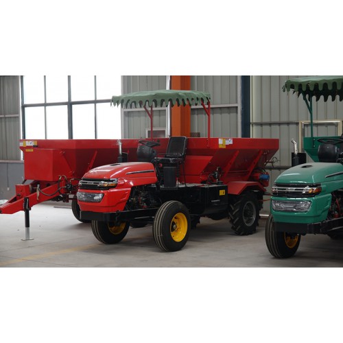 自走輪式撒肥一體機(jī)  小地塊施肥機(jī) 四不像撒肥機(jī)