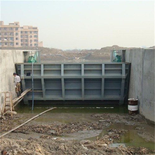 海鷹 雙控水式鋼閘門 高負荷鋼制閘門 液壓啟閉機閘門行情