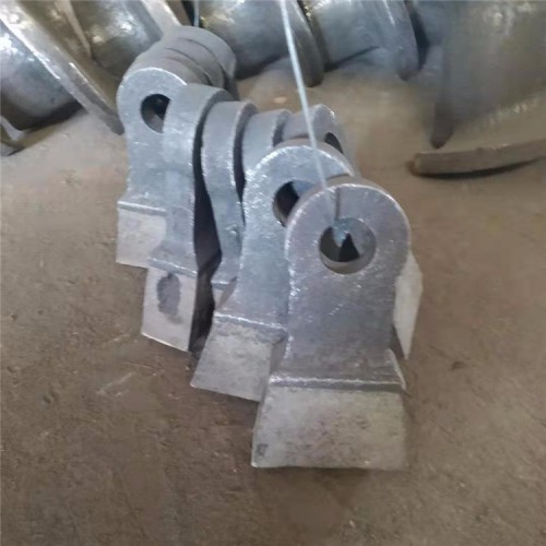錘式破碎機錘頭碎石機高錳鋼高鉻合金錘頭粉碎機制砂耐磨錘頭