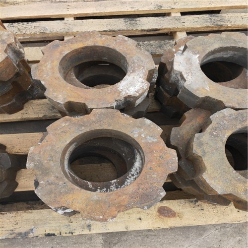 超耐磨高錳鋼磨輥，磨粉機(jī)全套配件 齒環(huán)錘、圓環(huán)錘、破碎機(jī)甩錘