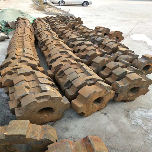 定做環(huán)錘破碎機(jī)環(huán)錘齒錘碎煤機(jī)配件高錳鋼河北旭曉