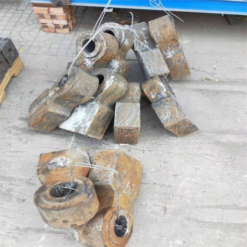 水泥廠破碎機錘頭耐磨錘頭高錳鋼錘頭高錳鋼甩錘尺寸定做