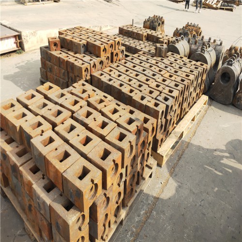 鑄造耐磨錘頭鎢鈦合金耐磨錘頭高錳鋼錘頭破碎機甩錘_錘頭