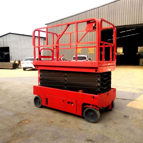 山東自行式升降機價格  質量可靠  鴻泰華豐