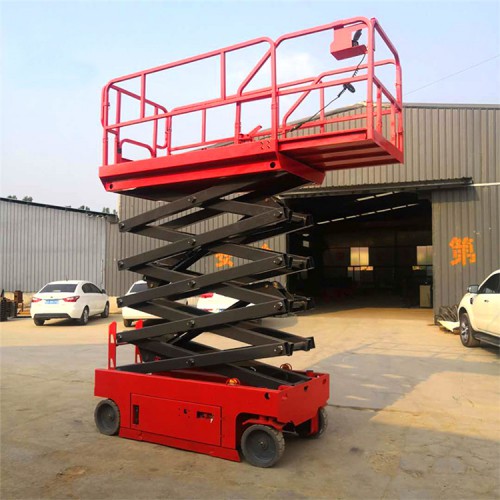 山東剪叉自行式升降機  質量可靠  鴻泰華豐