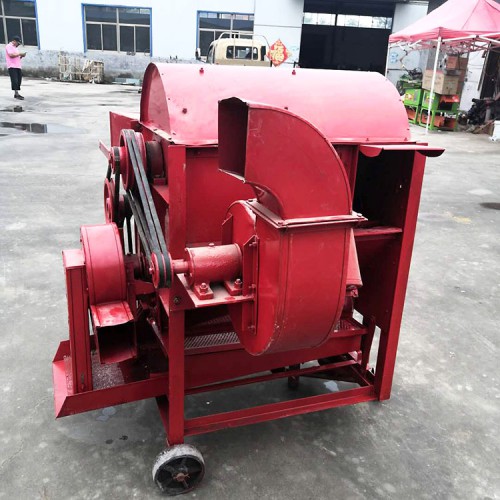 多功能打谷機 移動式稻谷打谷機 大型水稻脫粒機