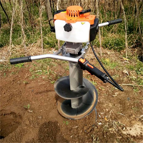 挖樹坑機廠家 手提式栽樹打眼機 立柱埋桿挖坑機