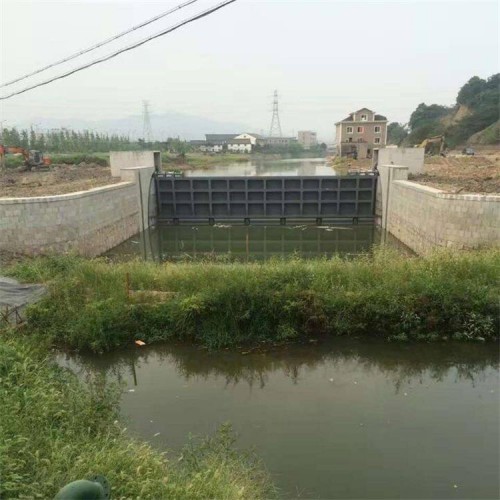 海鷹 多角度開啟鋼壩 大跨度鋼閘門 啟閉靈活 按需調控水位