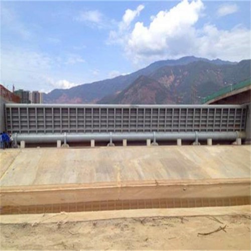 海鷹 液壓底橫軸鋼壩 液壓無閘墩鋼壩 簡潔鋼制閘門 運(yùn)行平穩(wěn)