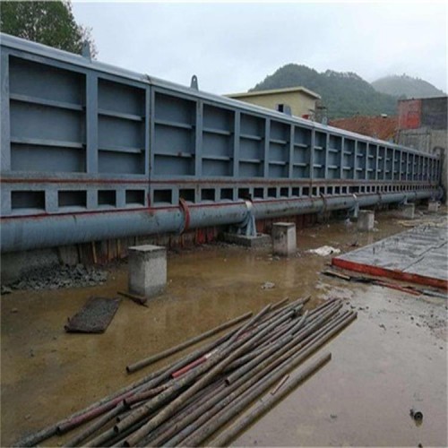 海鷹 液壓底橫軸旋轉(zhuǎn)鋼壩 集成式鋼壩 溢流鋼制閘門 運(yùn)行平穩(wěn)