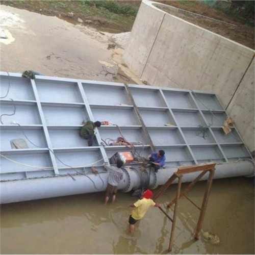 海鷹 液壓景觀鋼壩閘門 液動底軸鋼壩 快速啟閉鋼閘門 高密封