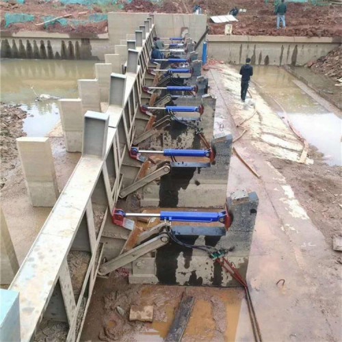 海鷹 液壓壩 強肋鋼制閘門 高負荷鋼閘門 多功能合頁壩采購