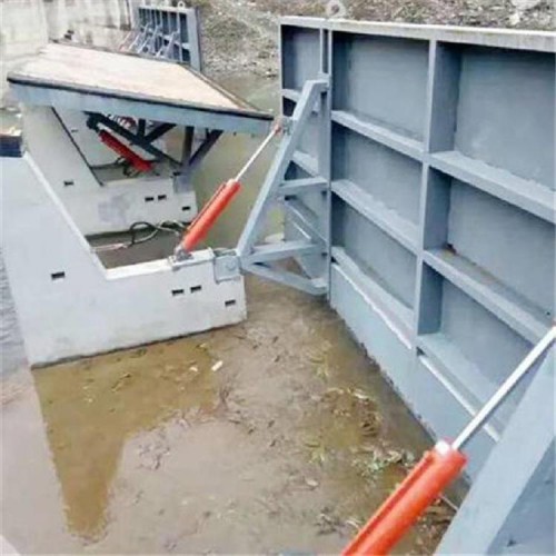 海鷹 高防腐液壓壩 大跨度合頁壩 防洪鋼制閘門行情