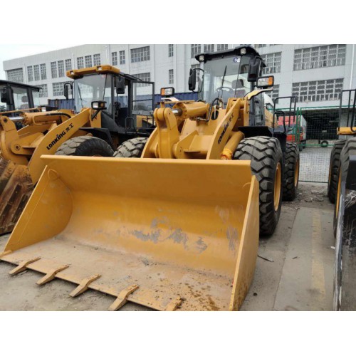 二手龍工855裝載機，臨工柳工二手30 50鏟車原裝抓木機